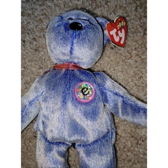 PERIWINKLE the Bear TY Beanie Baby Brand New FAST 1st Class Shipping - Picture 5 of 6